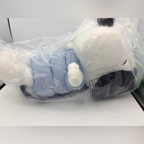 Peanuts Snoopy Puffer Jacket Plush Backpack NWT